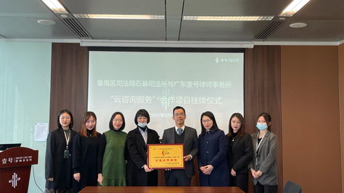 云上解紛，觸手可及 廣州番禺石碁司法所“公共法律服務云咨詢”項目探析